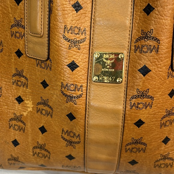 Metallic Visetos tote reversible bag - Picture 5 of 12